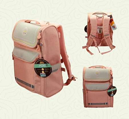 Hello Dragon Okul Çantası Model 14 Pembe CN0037