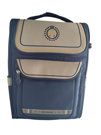 Hello Dragon Okul Çantası Model 14 Mavi CN0035