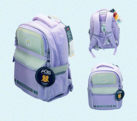 Hello Dragon Okul Çantası Model 15 Mor CN0038