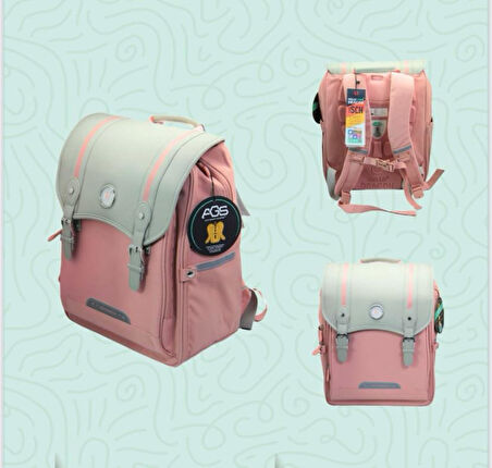 Hello Dragon Okul Çantası Model 19 Pembe CN0048