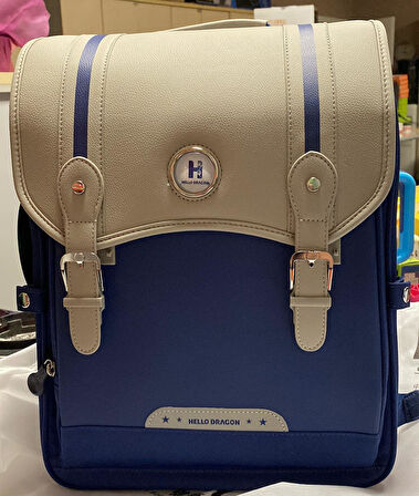 Hello Dragon Okul Çantası Model 19 Mavi CN0047