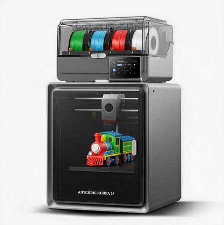 Anycubic Kobra S1 ACE 2 Pro Combo 3D Yazıcı