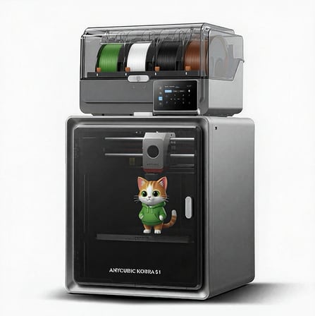 Anycubic Kobra S1 ACE 2 Pro Combo 3D Yazıcı