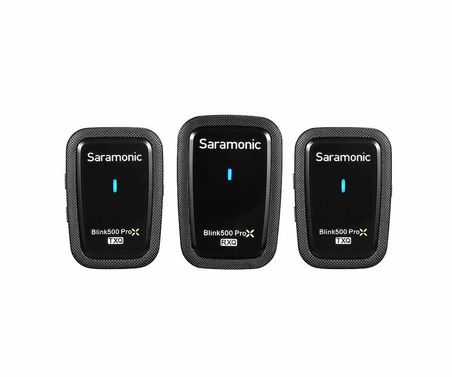 Saramonic Blink500 ProX Q20 İkili Kablosuz Yaka Mikrofonu