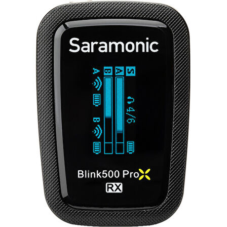 Saramonic Blink500 ProX B2R Ses Kayıt Özellikli Kablosuz Yaka Mikrofonu