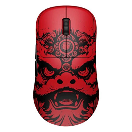 WAIZOWL OGM Cloud Crimson Lion 8K Hz PixArt 3950 Sensör Kablosuz Simetrik Gaming Mouse