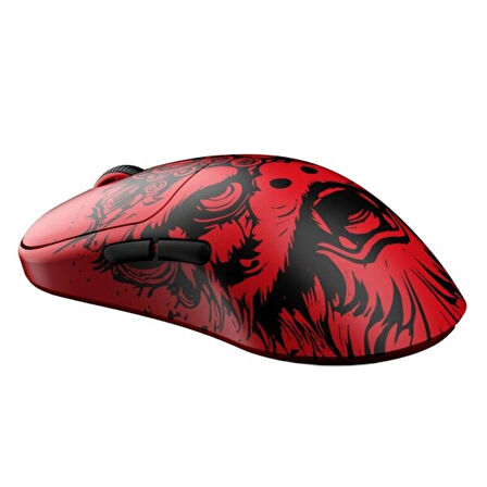 WAIZOWL OGM Cloud Crimson Lion 8K Hz PixArt 3950 Sensör Kablosuz Simetrik Gaming Mouse