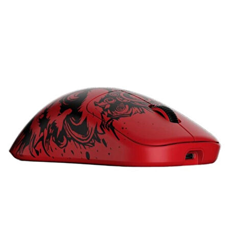 WAIZOWL OGM Cloud Crimson Lion 8K Hz PixArt 3950 Sensör Kablosuz Simetrik Gaming Mouse