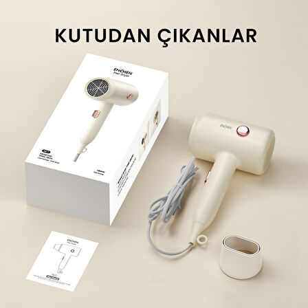 Enchen Air 7 1800 Watt Negatif İyonik Teknoloji 3 Sıcaklık Modlu Saç Kurutma Makinesi