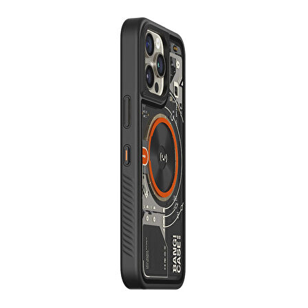 iPhone 14 Pro Max Kılıf Özelleştirilebilir 3 Fonksiyonlu Bluetooth Bağlantılı Bitmo Lab Bangcase Akı