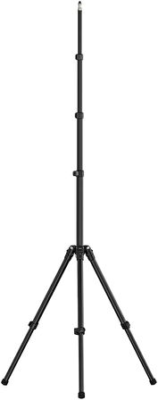 Katlanabilir Işık Ayağı Tripod TT43 Işık Standı Alüminyum, 180 ° Ters Çevrilebilir Ayaklar 75/190cm