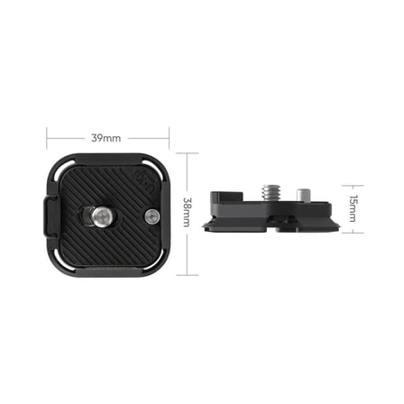 Ulanzi UKA09 Anti-Twist Quick Release Plate Uka Arca Uyumlu Kamera Montaj Plakası - C080