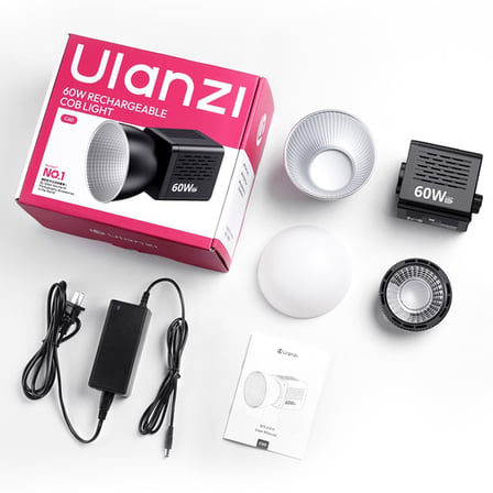 Ulanzi C60 60W Bi-Color COB LED Video Işığı - L269
