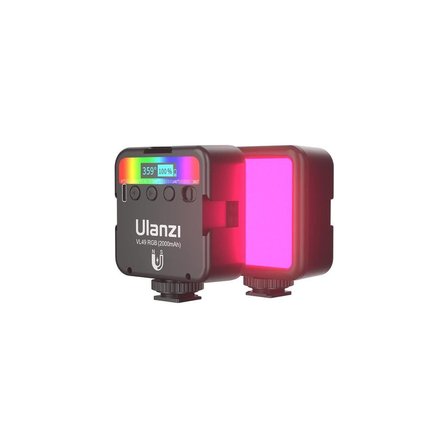 Ulanzi VL49 RGB Mini Vlogger Youtuber Manyetik LED Işık