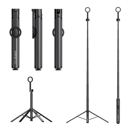 Ulanzi SK-21 180cm Manyetik Auto-Open Selfie Monopod Tripod Siyah - M103