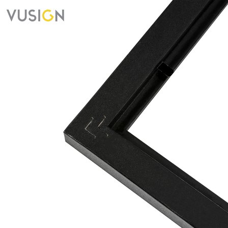 VUSIGN VS651-BK MDF Fotoğraf Çerçevesi 13x18 cm Siyah Masaüstü ve Duvar Askılı Çerçeve