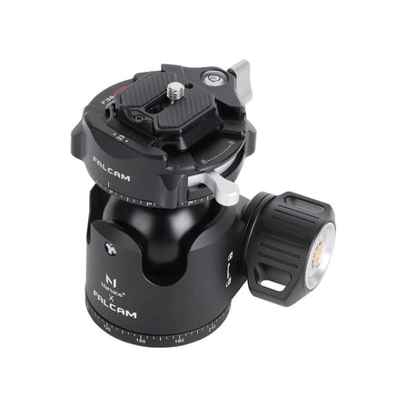 FALCAM F38 Pro XB-2R Dual Panorama Ball Head Tripod Kafası - F38B4906