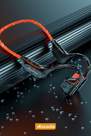 Koşu ve Spor İçin Bluetoothlu Boyun Askılı Kulaklık IP6 Suya Dayanıklı 8 Saat Çalışma Süresi AZ-BN03