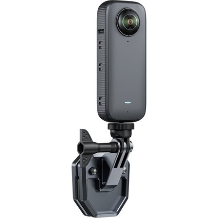 Telesin Aksiyon Kameralar Için Motosiklet Rüzgarlık Camı Kamera Montajı Klipsi (Gopro, Osmo Action, INSTA360 Uyumlu)