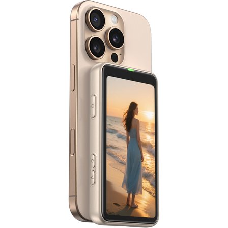 Telesin Magsafe Uyumlu Selfie Monitör Ekranı, Manyetik Telefon Arka Kamerasını Kablosuz Ekran Yansıtma