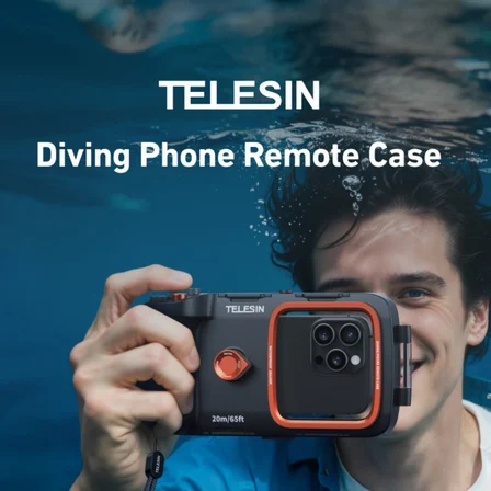 Telesın Akıllı Telefonlar Için Dalış Koruma Kılıfı | Underwater Diving Phone Case (20 Metreye Kadar)