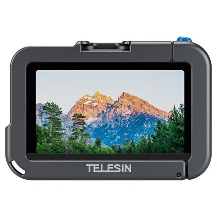 Telesin Osmo Action 3/4/5 Pro Uyumlu Metal Cage - Osmo Action 5 Pro Için Alüminyum Kafes