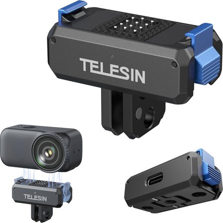 Telesın Osmo Nano Için Manyetik Adaptör (Type-C Şarj Portlu)