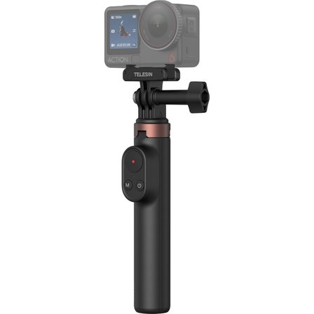 Telesın Uzaktan Kumandalı Selfie Stick (Djı, Gopro ve Cep Telefonu Uyumlu) - Djı Osmo Action4/5/6 ve Gopro HERO11/12/13 Uyumlu