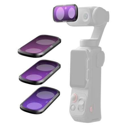 TELESIN INSTA360 Luna Ultra Uyumlu Nd Filtre Seti (ND4+ND16+ND64)