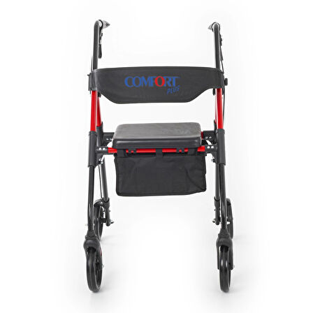 Comfort Plus Lux Rolatör Yürüteç | Ayarlanabilir Oturma Yüksekliği ve Katlanabilir Tasarım DM-9145