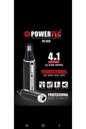 Powertec Tr-450 Kuru Çok Amaçlı Tıraş Makinesi