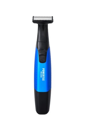 Powertec TR-650 (TAHRİŞ KARŞITI) Şarjlı Epilasyon Öncesi Hassas Vücut Tıraş Makinesi Çift Bıçak 2 Yıl Garanti