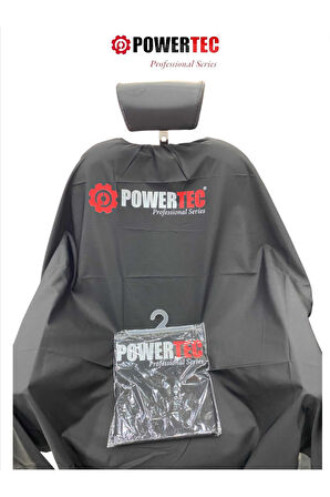 Powertec Penuar Berberler Için Özel Tasarım Baskılı Saç Kesim & Tıraş Önlüğü, Örtüsü, Penuar