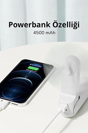 Jisulife Handheld Fan Life8 Plus Katlanabilir El Fanı 4500mah