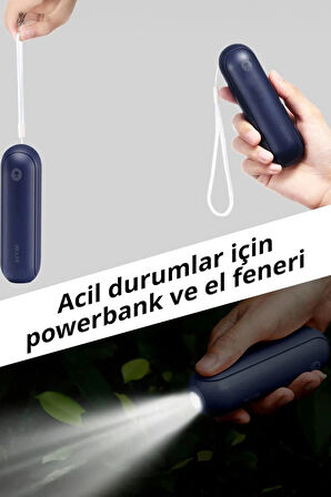 Jisulife Handheld Fan Life8 Plus Katlanabilir El Fanı 4500mah