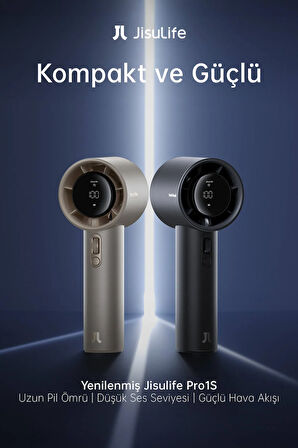 Handheld Fan Pro1 S Güçlü El Fanı 5000mah