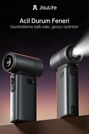 Jisulife Handheld Fan Ultra 2 Güçlü El Fanı 9000mah