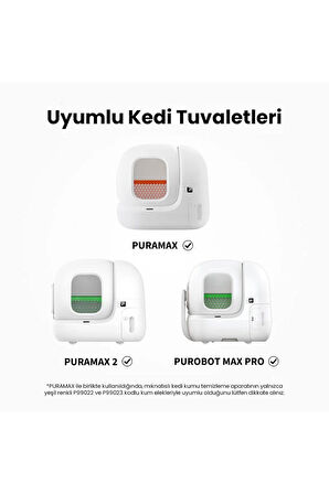 Petkit Geniş Delikli Kum Temizleyici | Manyetik, Pratik Set