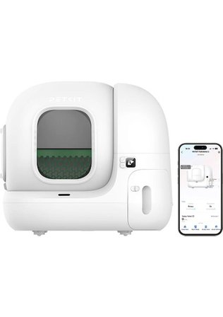 Petkit Pura Max 2 Akıllı Kedi Tuvaleti, Erken Teşhis Karışık Kedi Kumu 4'lü Paket (Petkit Türkiye Garantili)