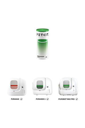 Petkit Max, Max2 ve Max Pro Modelleri İçin Dayanıklı Çöp Torbası