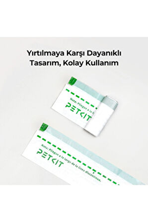 Petkit Max, Max2 ve Max Pro Modelleri İçin Dayanıklı Çöp Torbası