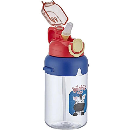 Vagon Matara Suluk Policarbon 650 ml VGN2266 Kırmızı Lacivert