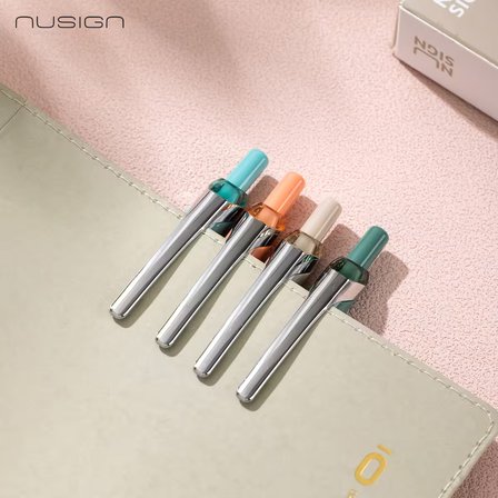 NUSIGN   0.7 mm Jel Kalem Siyah Mürekkep Ergonomik Yazım Kalemi