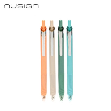 NUSIGN   0.7 mm Jel Kalem Siyah Mürekkep Ergonomik Yazım Kalemi