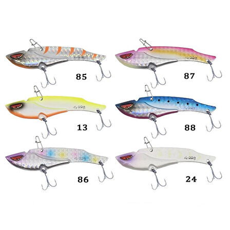 Kendo LV Gantetsu Vib 70S 74mm 22gr Maket Balık 32