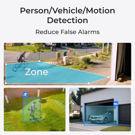 REOLINK 12MP Bullet 4mm Renkli IP Kamera IP67 P340