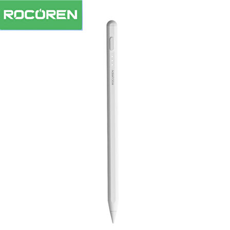 Rocoren Stylus iPad ve Android Tablet Uyumlu Avuç İçi Red Manyetik Eğime Duyarlı Yazı ve Çizim Kalemi