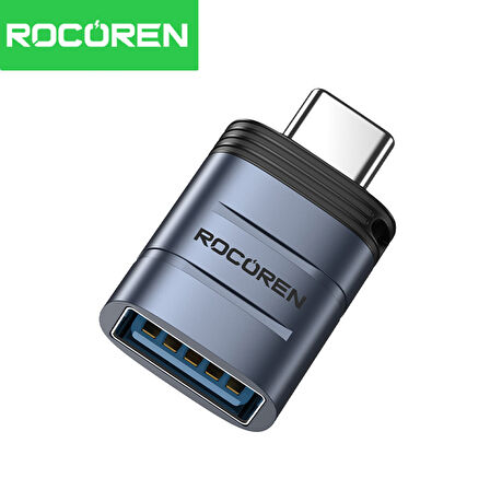 Rocoren Type-C to USB 3.2 5Gbps OTG Çevirici Dönüştürücü Adaptör