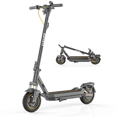 Gt3 Elektrikli Scooter - 700w Güç - 50 Km Menzil - %18 Eğim Perf. - 25 Km Hız-tcs - Çift Süspansiyon