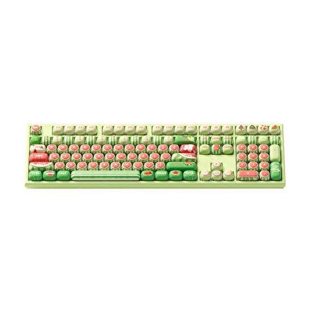 AKKO MONSGEEK MG108B Watermelon RGB Kablosuz Hotswap Mekanik Gaming Klavye